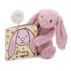 If I Were a Rabbit Book - Tulip Pink - Jellycat