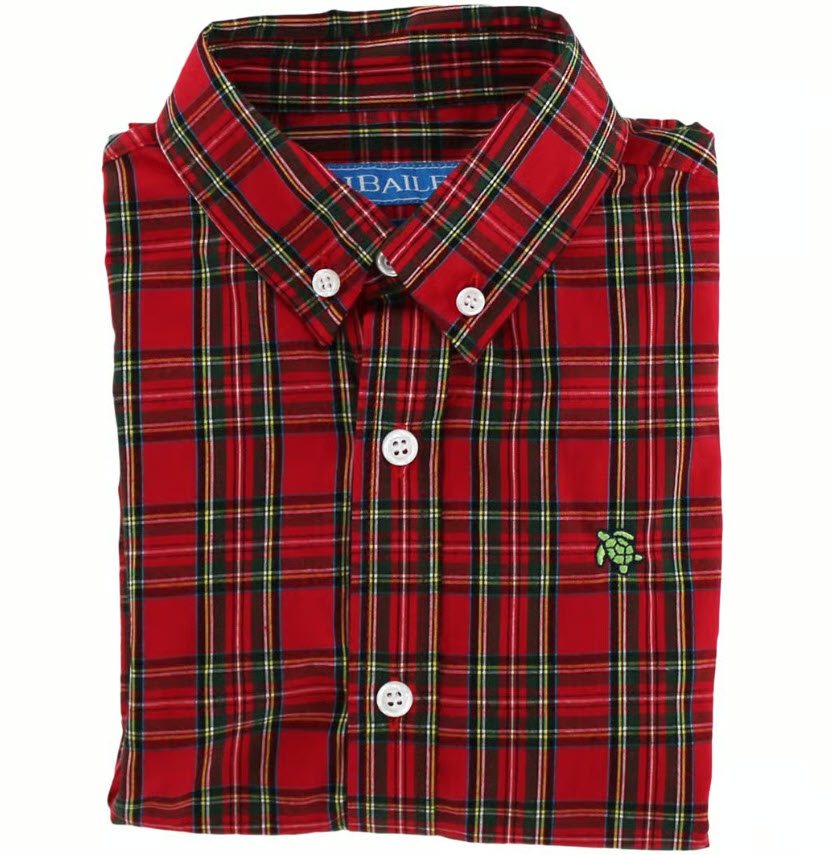 Tartan Plaid Roscoe Button Down