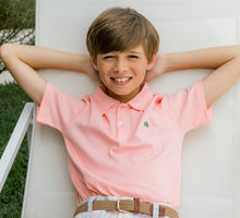 Load image into Gallery viewer, S/S Polo Shirt - Cantaloupe
