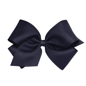 King Grosgrain Hairbow in Navy (NVY)