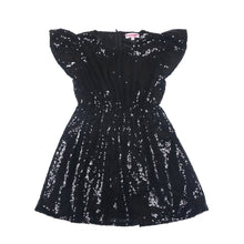 Load image into Gallery viewer, Black Sequined Dress.
