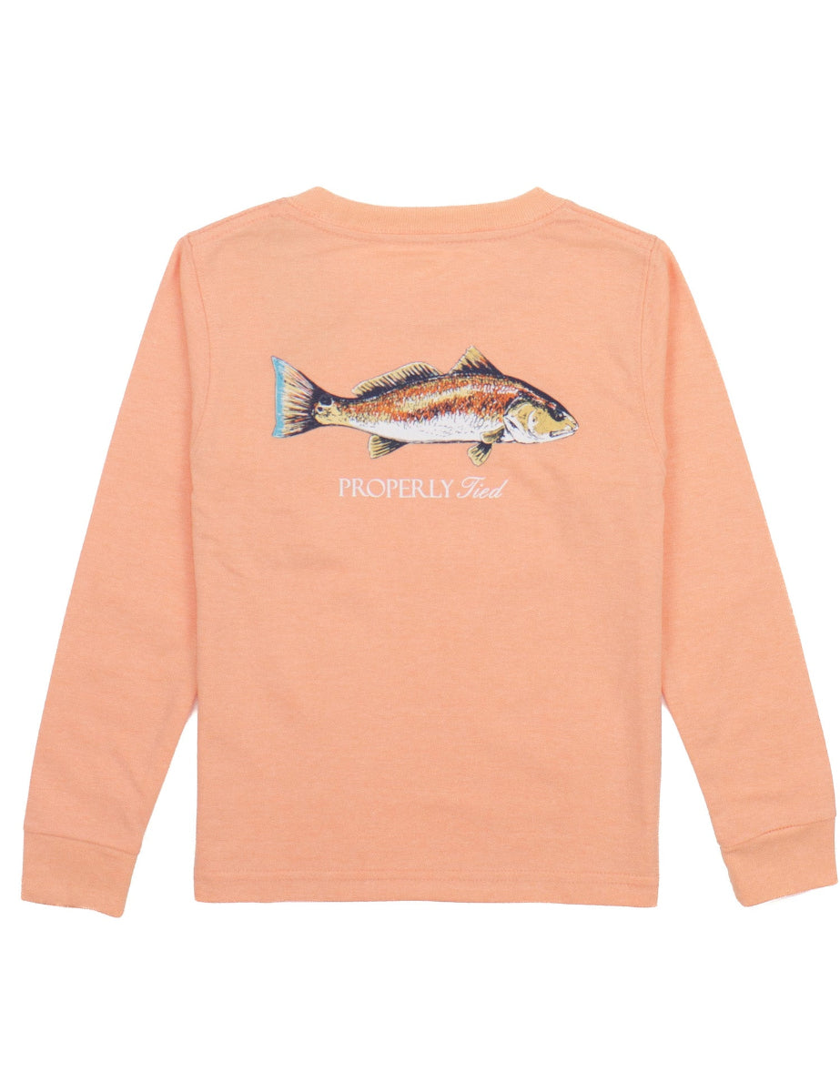 Redfish Boys Melon L/S Shirt