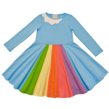 Load image into Gallery viewer, Rainbow Twirl Dress
