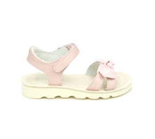 Load image into Gallery viewer, Leigh Bow Sandal w/ Velcro Closure - Pink
