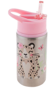 Flip Top Stainless Steel Water Bottles