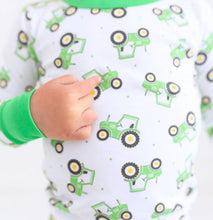 Load image into Gallery viewer, Lil' Green Tractor Long Pajamas
