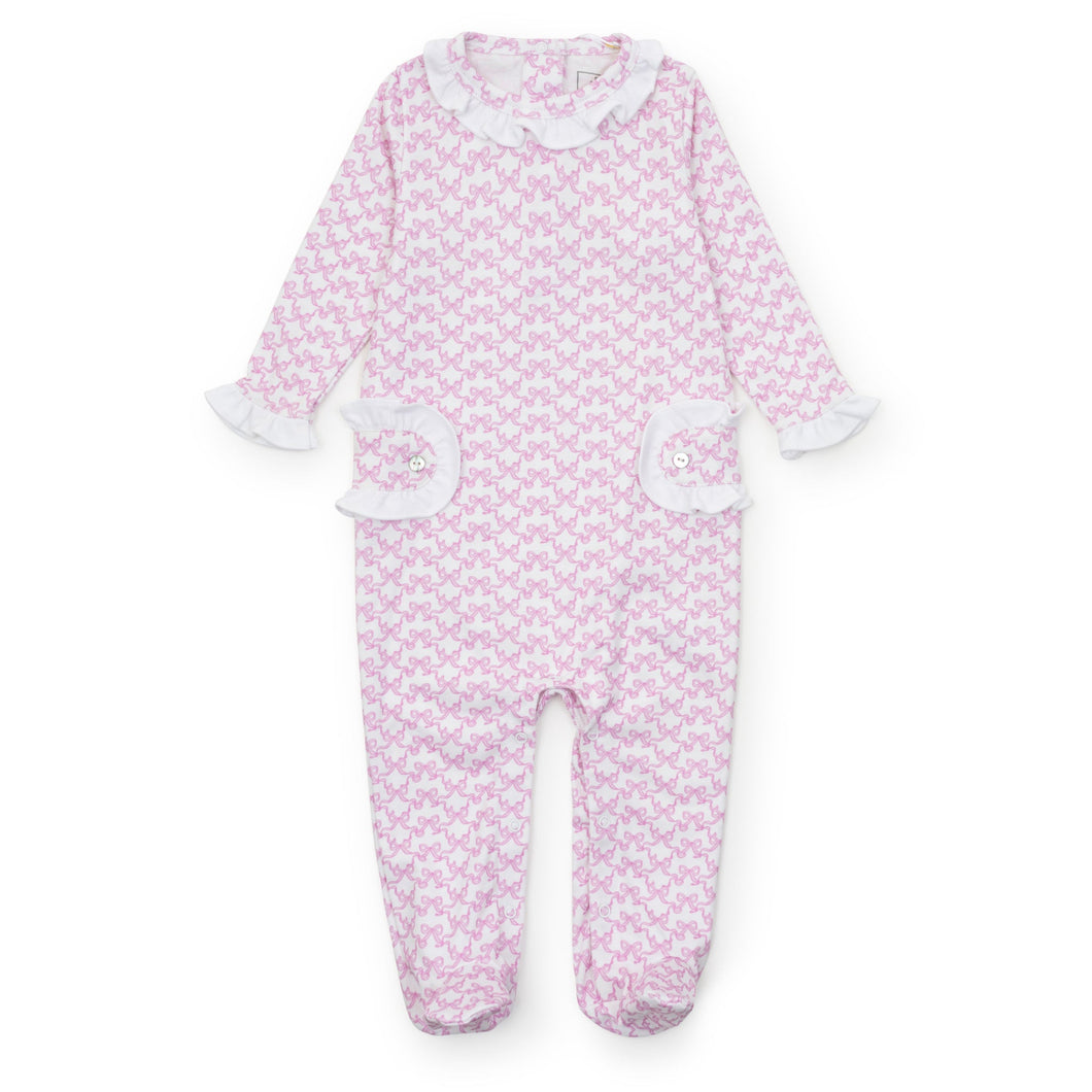 Pretty Pink Bows Lucy Romper