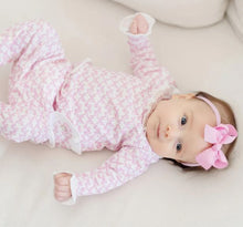 Load image into Gallery viewer, Pretty Pink Bows Lucy Romper
