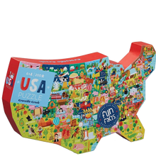 Load image into Gallery viewer, USA Puzzle 200 pc
