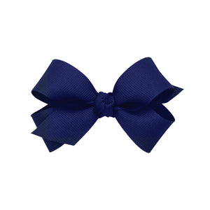 Mini Grosgrain Hair Bow with Knot - Assorted Colors
