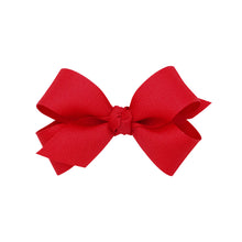 Load image into Gallery viewer, Mini Grosgrain Hair Bow with Knot - Assorted Colors
