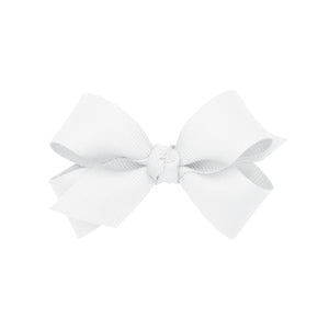 Mini Grosgrain Hair Bow with Knot - Assorted Colors