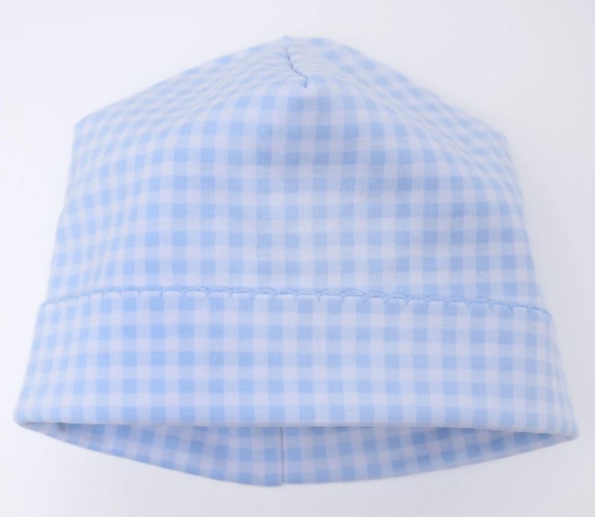 Mini Checks Blue Hat