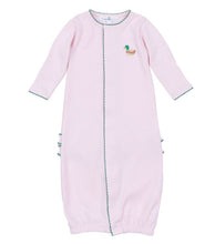 Load image into Gallery viewer, Mini Mallard Embroidered Pink Converter Gown

