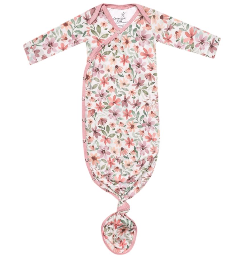 Natalie - Knotted Baby Gown