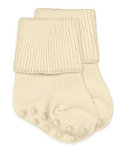 Load image into Gallery viewer, Seamless Organic Cotton Turn Cuff Socks
