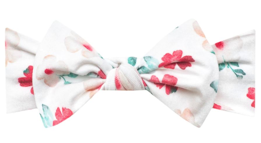 Noel Knit Headband Bow