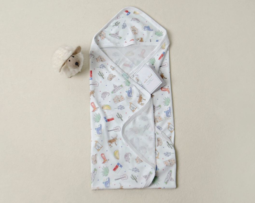 Texas Kids Cotton Swaddle Blanket