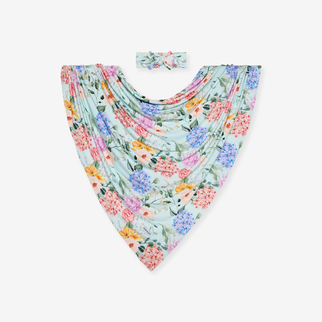Erin Swaddle & Headwrap Set