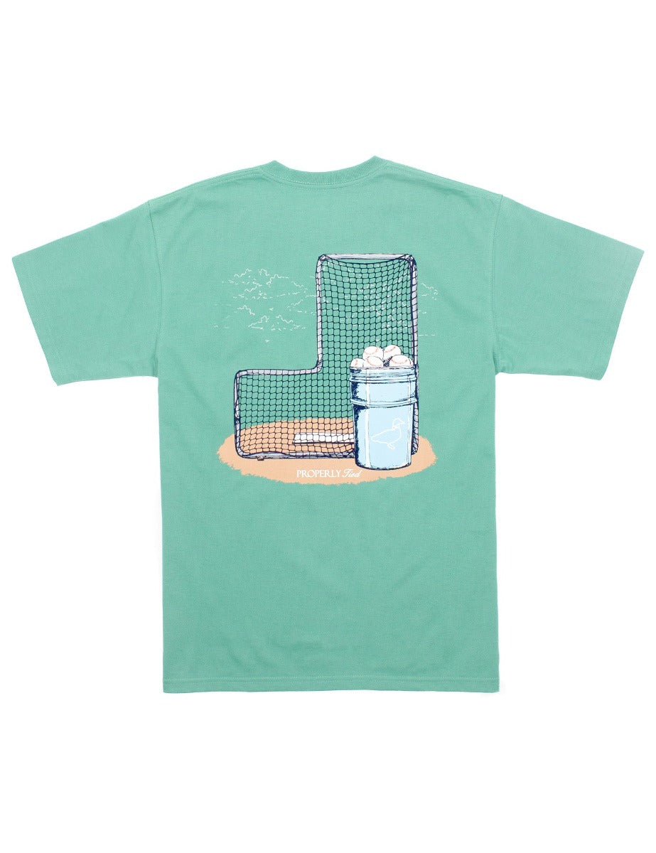Boy's Baseball Bucket S/S T-shirt