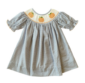 Pumpkin Trio - Smocked Kate Dress