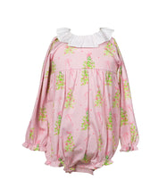 Load image into Gallery viewer, Pink Tinsel Bubble - size 12 mo only
