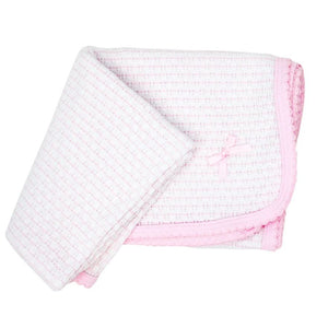 Paty, Inc. - Pink Pinstripe Blanket