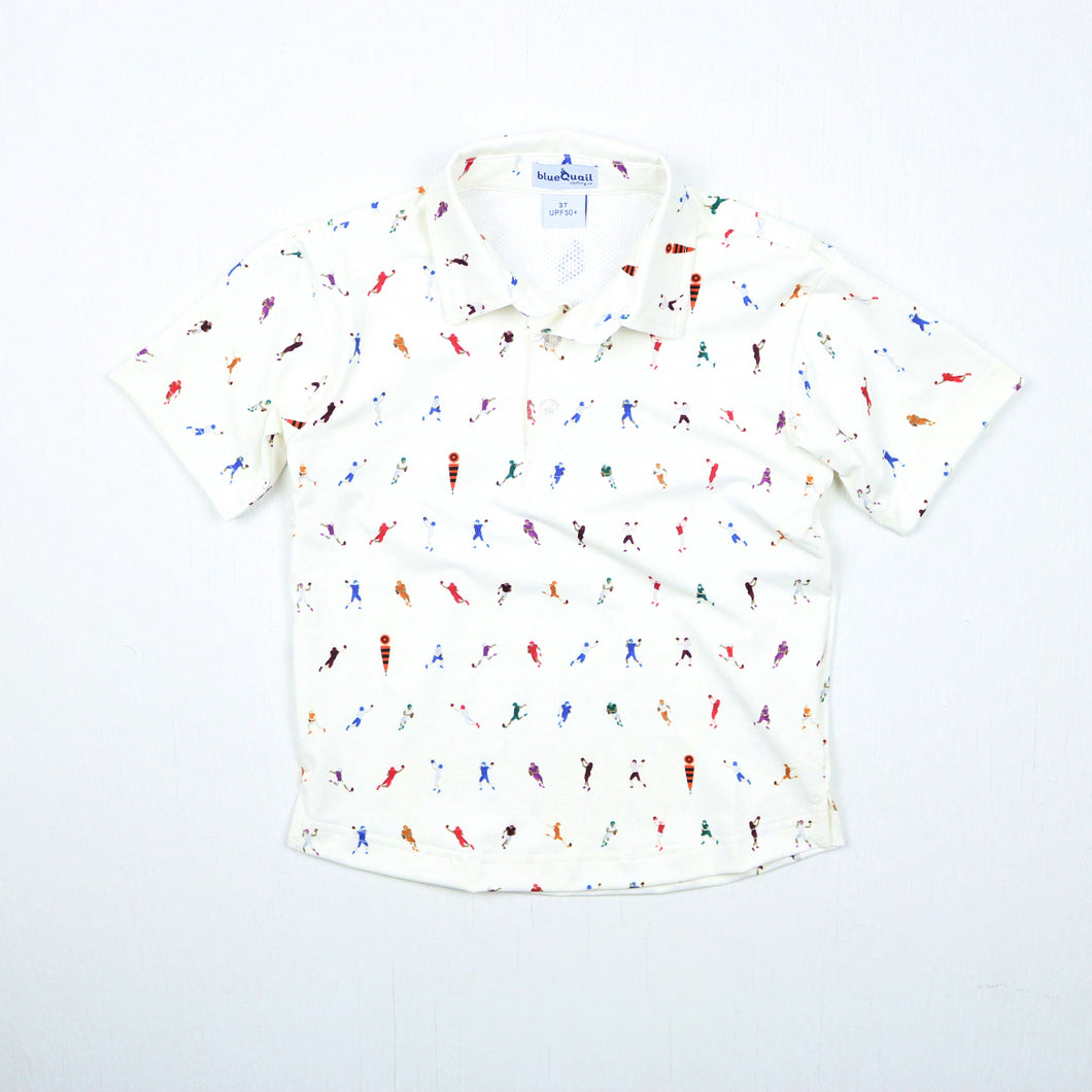 First Down Polo S/S Shirt