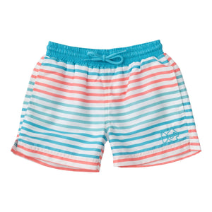 Scuba Blue Stripe Swim Trunk