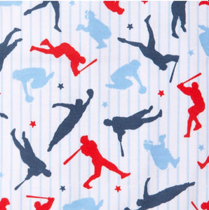 Rookie Lineup Swaddle Blanket