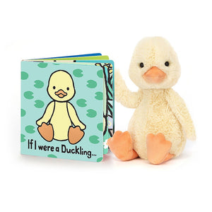 If I Were A Duckling Board Book - Jellycat