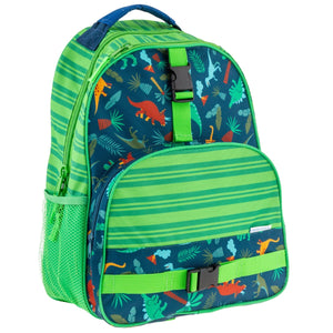 Dino Green Backpack- All Over Print