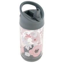 Load image into Gallery viewer, Charcoal Flower - Lunch Box &amp; Water Bottle Combo
