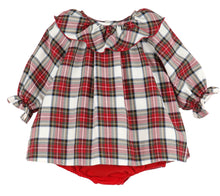 Load image into Gallery viewer, Steward Plaid L/S Ruffle Float Dress
