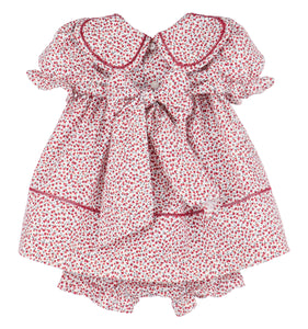 Apple Orchard Red Petal Float Dress