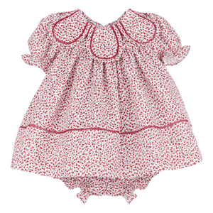 Apple Orchard Red Petal Float Dress