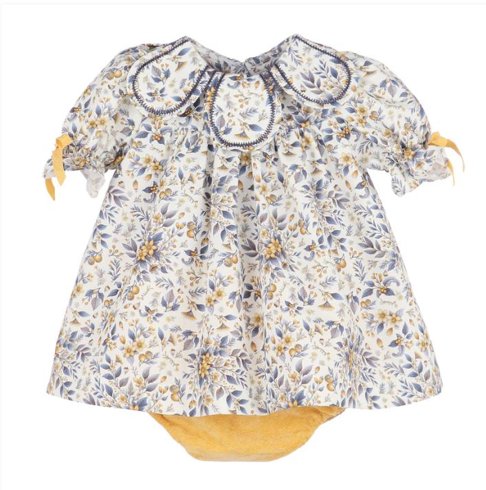 Marigold Petal Float Dress
