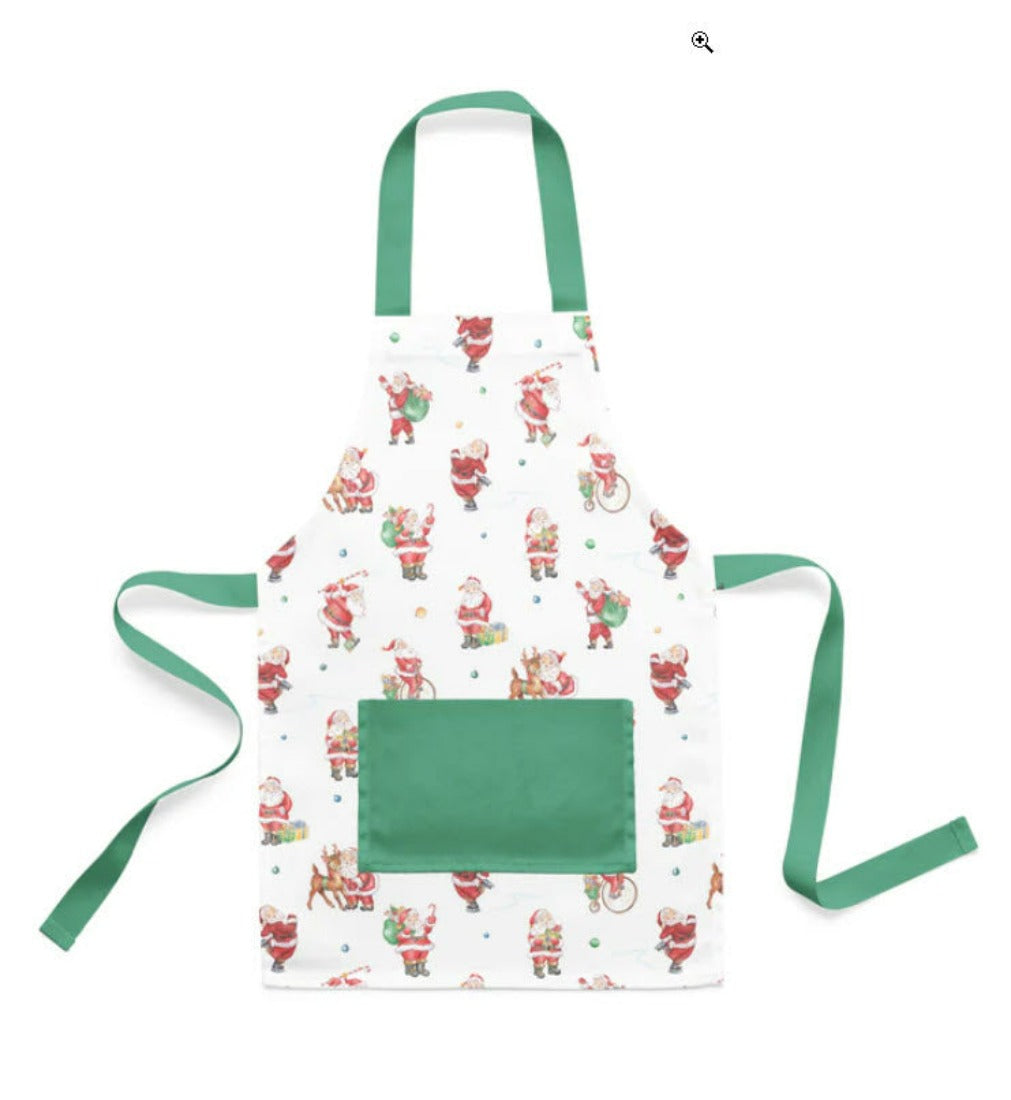 Santa Claus is coming to Town Kid's Apron