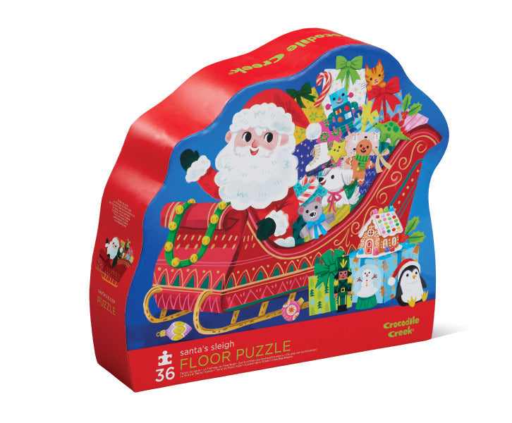 Santa's Sleigh Puzzle- 36 pc