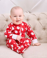 Load image into Gallery viewer, Smiling Santa Footie
