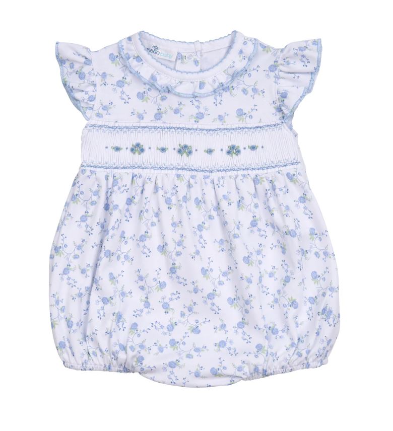 Skylar's Smocked Flutters Bubble