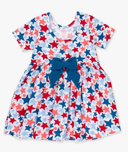 Load image into Gallery viewer, Star-Spangled Twirl Dress
