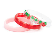 Strawberry Red Bracelet Set