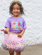 Load image into Gallery viewer, Birthday Girl Patch S/S T-Shirt - Lavender

