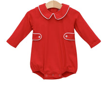 Load image into Gallery viewer, Red Knit L/S Bubble
