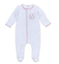Load image into Gallery viewer, Tiny Slugger Footie &amp; Hat Set
