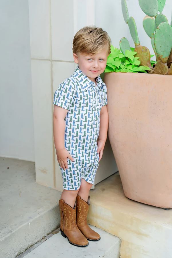 Wild West - Polo Romper