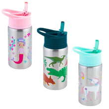 Load image into Gallery viewer, Water Bottles - Stainless Steel with Flip Top
