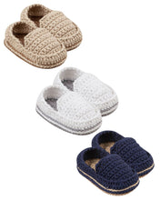 Load image into Gallery viewer, Baby Boy Loafer Knit Booties
