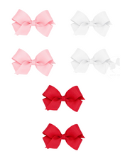 Load image into Gallery viewer, Mini Grosgrain Bow Set of 2 - Assorted
